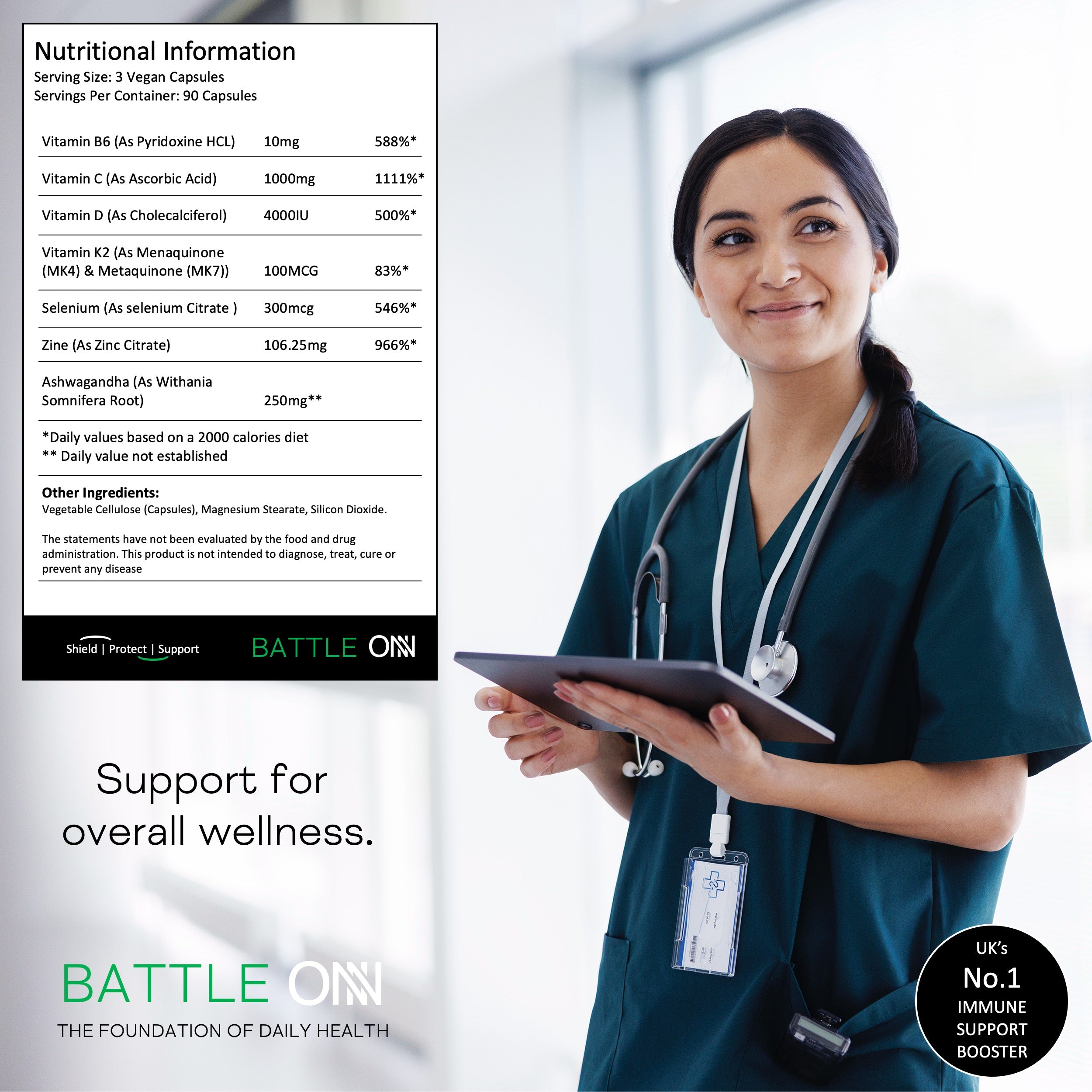 Battle ONN - Immune Support Capsules