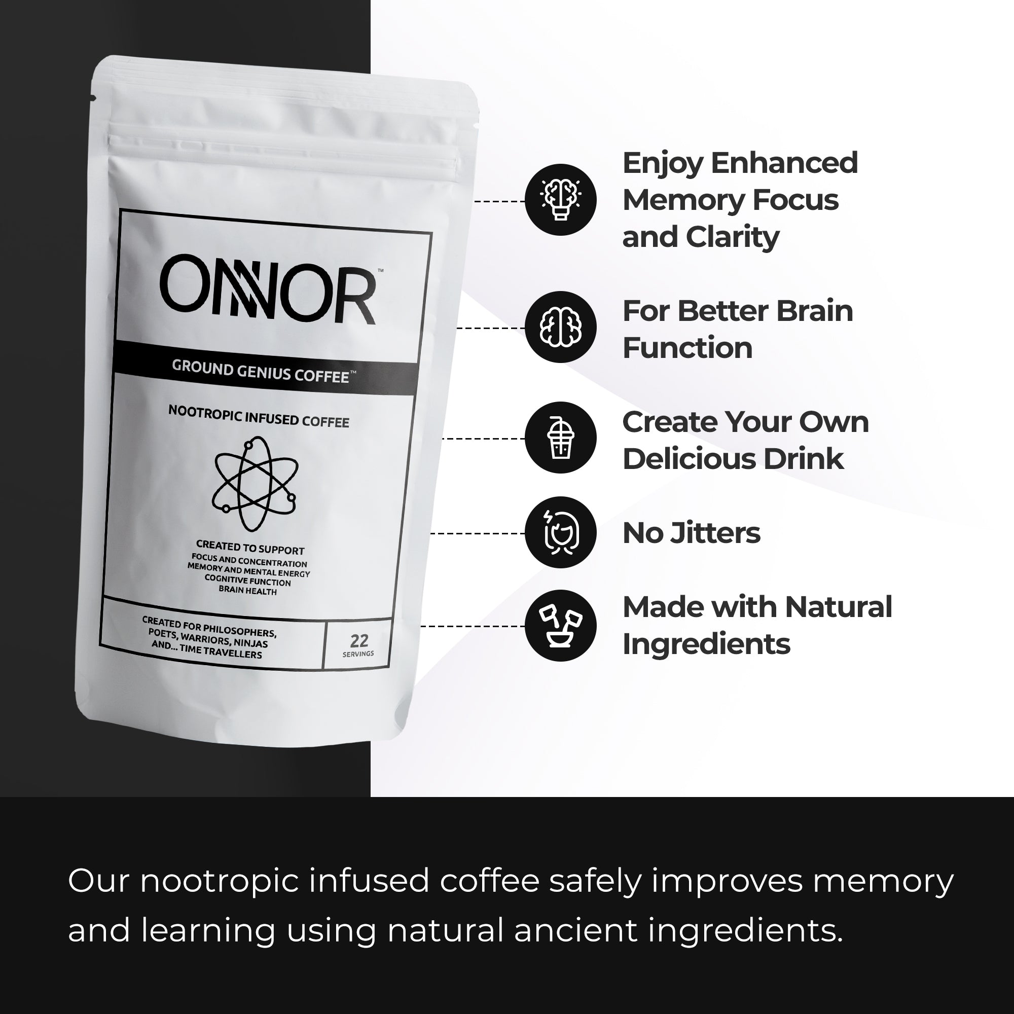 Ground Genius Nootropic Coffee
