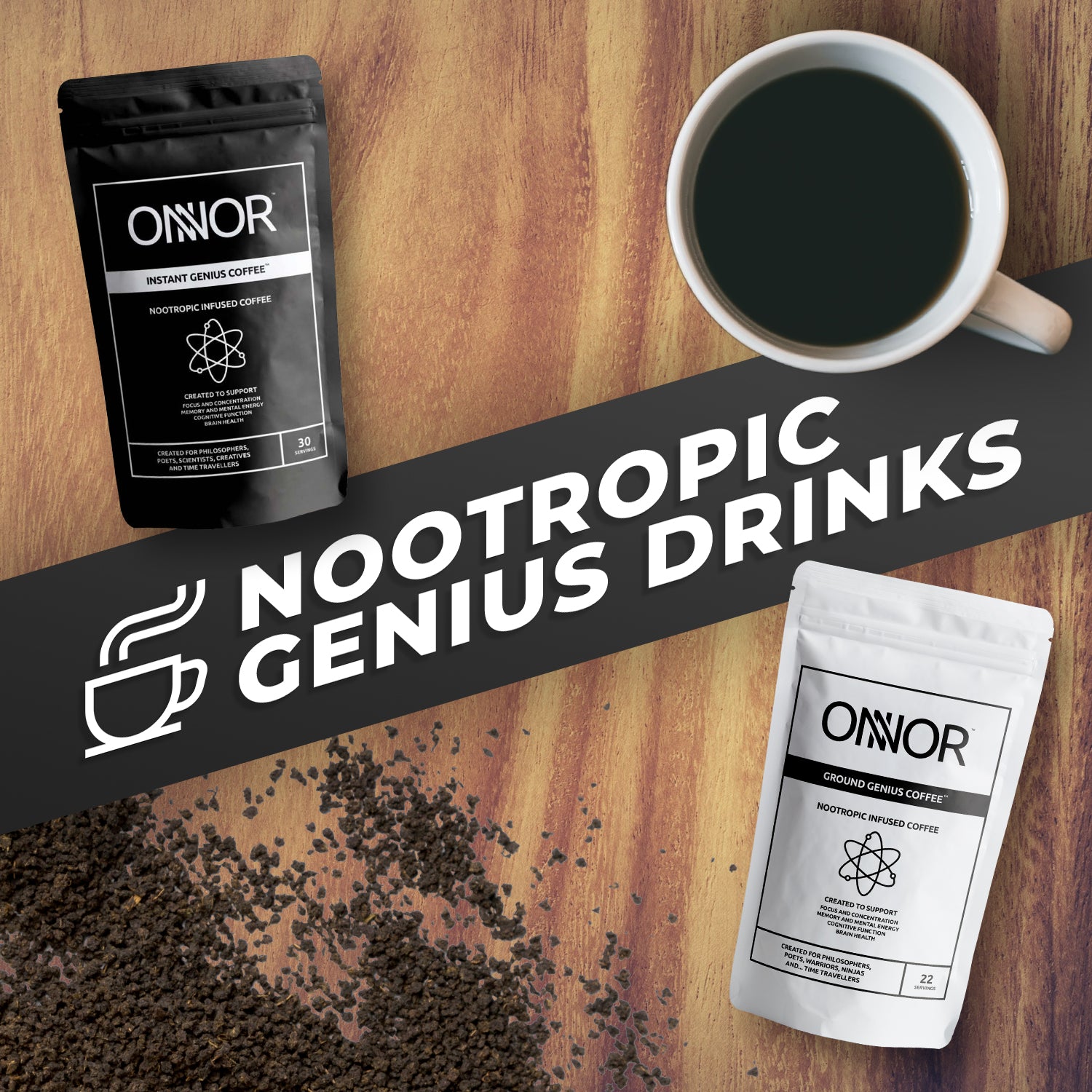 Ground Genius Nootropic Coffee